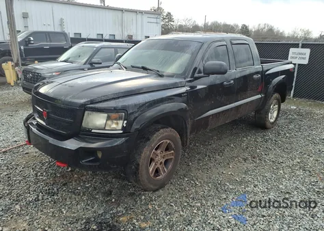 2010 Dodge Dakota Bighorn/Lonestar z USA, uszkodzony, nr VIN 1D7RW3GP9AS228505